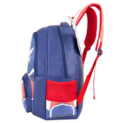 Captain America Kids Backpack 16-inch with Detachable Wings School Bag, Travel Bag for Boys Marvel Superhero Bag for Kids