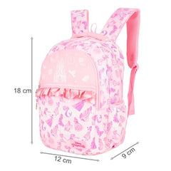Disney Princess 16-inch School Bag with Multi Compartments – Perfect for Girls