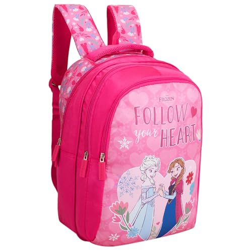 Disney Princess Pink School Bag 14 Inches Lightweight Backpack for Girls