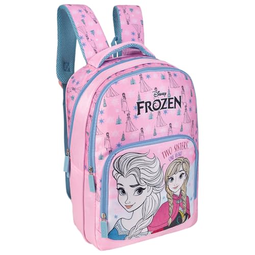 Disney Frozen Elsa School Bag Pink 14 Inch Girls Backpack for Daily School