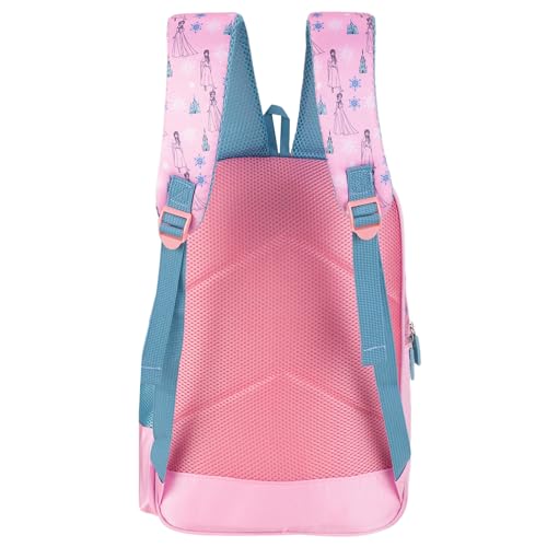Disney Frozen Elsa School Bag Pink 16 Inch Girls Backpack for Daily School