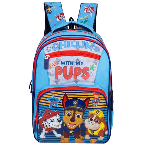 Paw Patrol 16 Inch School Bag Ergonomic Design, Ideal for Boys & Girls
