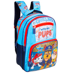 Paw Patrol 16 Inch School Bag Ergonomic Design, Ideal for Boys & Girls