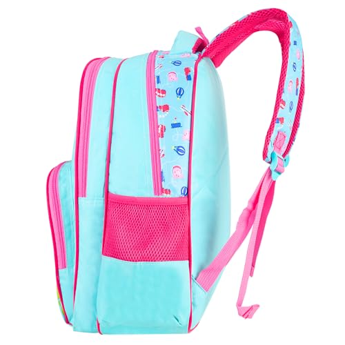Peppa Pig Kids School Bag 16 Inch Girls Backpack, Comfortable Straps, Perfect for School