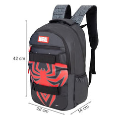 Spider-Man 16 Inch School Backpack for Kids Red & Blue Marvel Theme Spacious, Lightweight Bag