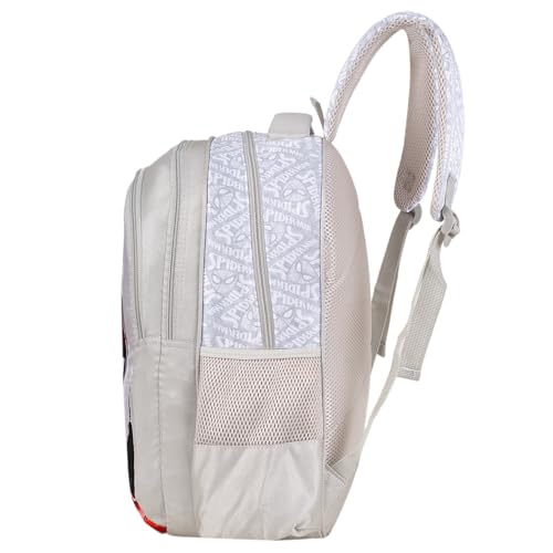 Marvel Spider-Man Grey Backpack 18 Inch School Bag for Kids & Teens