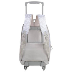 Marvel Spider-Man 18 Inch Trolley Backpack – Grey, Kids School Bag with Wheels