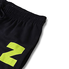 Free Authority Nasa Printed Regular Fit Blue Ploycotton Men's Jogger