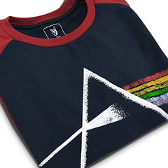 Free Authority Pink Floyd Printed Regular Fit Navy Blue Ploycotton Men's Sweatshirt