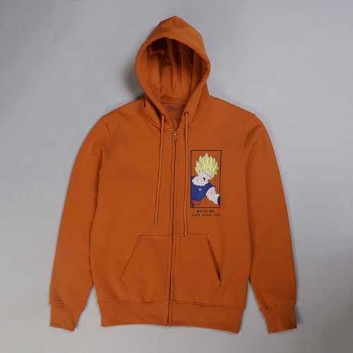 Free Authority Dragon Ball Z Printed Regular Fit Hoodie for Men