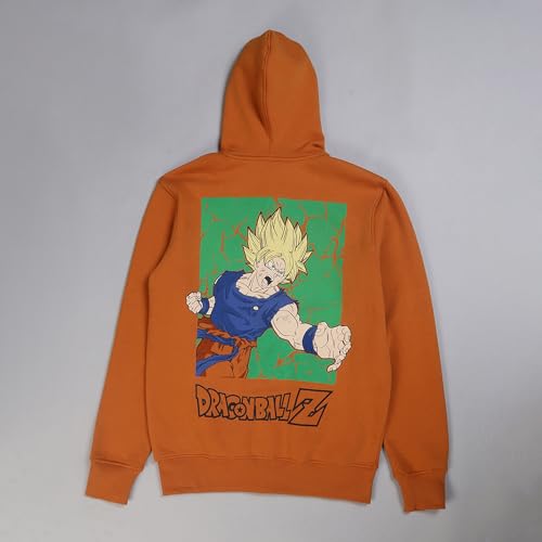 Free Authority Dragon Ball Z Printed Regular Fit Hoodie for Men