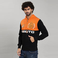 Free Authority Naruto Printed Regular Fit Hoodie for Men
