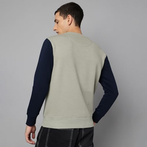 Free Authority Thor Printed Regular Fit Sweatshirt for Men Grey