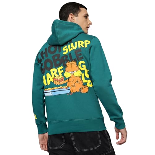 Free Authority Garfield Printed Hoodie for Men