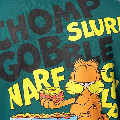 Free Authority Garfield Printed Hoodie for Men