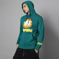 Free Authority Garfield Printed Hoodie for Men