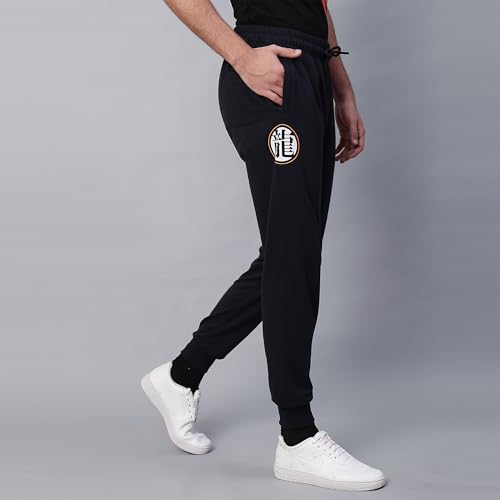 Free Authority Official Dragon Ball Z Printed Relaxed Fit Jogger for Men