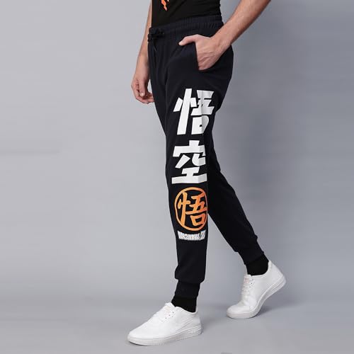 Free Authority Official Dragon Ball Z Printed Relaxed Fit Jogger for Men