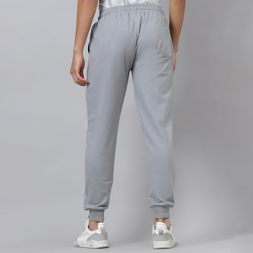 Free Authority Official Batman Graphic Printed Men Grey Regular Fit Jogger for Young Men