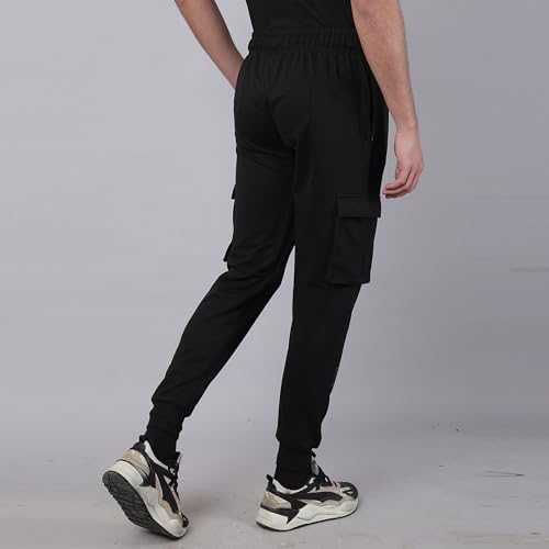 Free Authority Official Naruto Shippuden Printed Regular Fit Jogger for Men