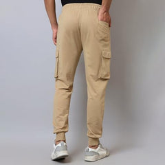 Free Authority Official Dragon Ball Z Printed Regular Fit Jogger for Men Beige