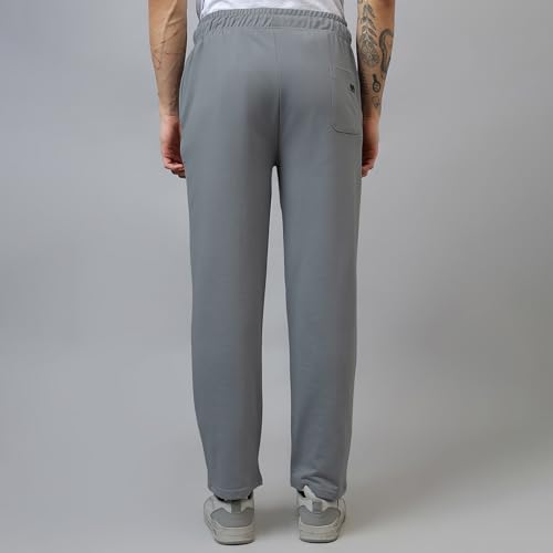 Free Authority Official Naruto Printed Regular Fit Jogger for Men Grey