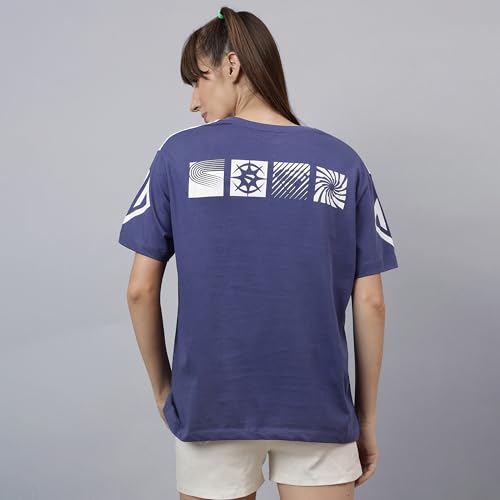 Free Authority Official Dc Comics Superman: Legacy Graphic Printed Pure Cotton White & Blue Oversized Fit Tshirt for Women