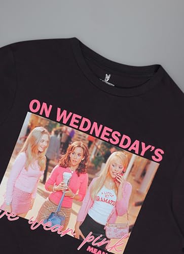 Free Authority Official Mean Girls Women Half Sleeve Round Neck Graphic Printed Cotton Regular Fit Tshirt