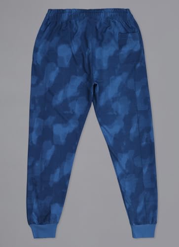 Free Authority Official Marvel Comic Captain America: The First Avenger Graphic Printed Regular Fit Blue Jogger for Men