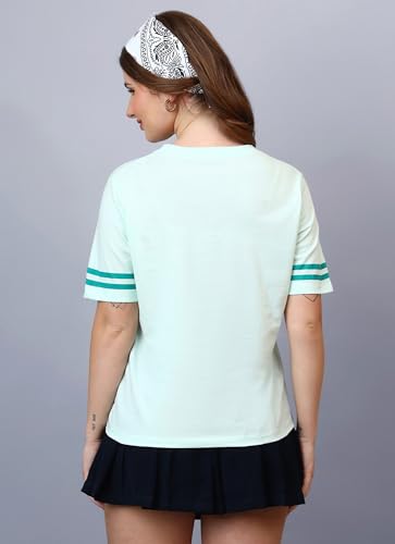 Free Authority Official Peanuts Graphic Printed Pure Cotton Regular Fit Tshirt for Women