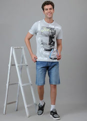 Free Authority Official DC Comic Joker Men Half Sleeve Round Neck Graphic Printed Cotton Regular Fit Tshirt