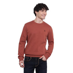 Being Human Men's Red Crew Neck Sweatshirt (Red - 2XL)