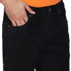Being Human Black Straight Fit Denims for Men Clothing