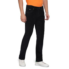 Being Human Black Straight Fit Denims for Men Clothing
