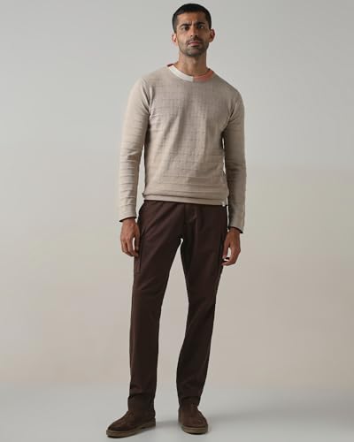 MUFTI Men Polo T-Shirt | Slim Fit Tropical Floral Print with Polo Collar & Short Sleeves | 100% Cotton Jersey Knit for Casual & Vacation Wear| Off White