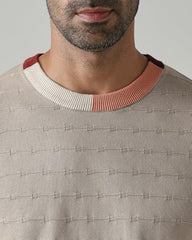 MUFTI Men Polo T-Shirt | Slim Fit Tropical Floral Print with Polo Collar & Short Sleeves | 100% Cotton Jersey Knit for Casual & Vacation Wear| Off White