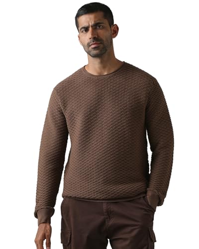 MUFTI Men Polo T-Shirt | Slim Fit Vertical Striped Design with Polo Collar & Partial Button Placket | 100% Cotton Jacquard Fabric for Smart Casual & Weekend Wear| White