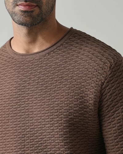 MUFTI Men Polo T-Shirt | Slim Fit Vertical Striped Design with Polo Collar & Partial Button Placket | 100% Cotton Jacquard Fabric for Smart Casual & Weekend Wear| White