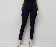 Go Colors_Women_Super Stretch Jegging_Navy_L