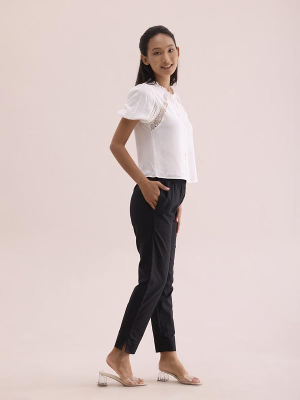 Go Colors_Women_Pencil Pant_Black_2X