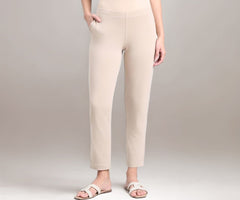 Go Colors_Women_Kurti Pant_Dark Beige_XL