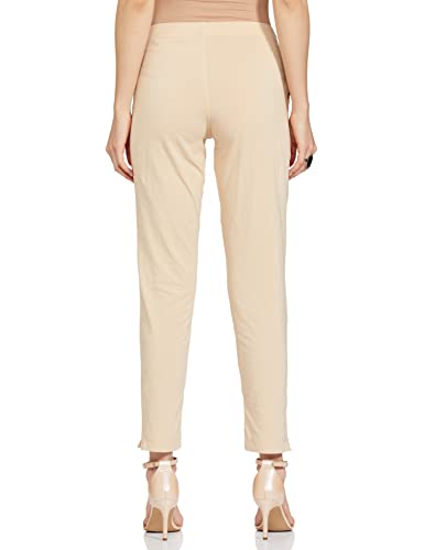 GO COLORS_Women_Kurti Pant_Light Beige_2X