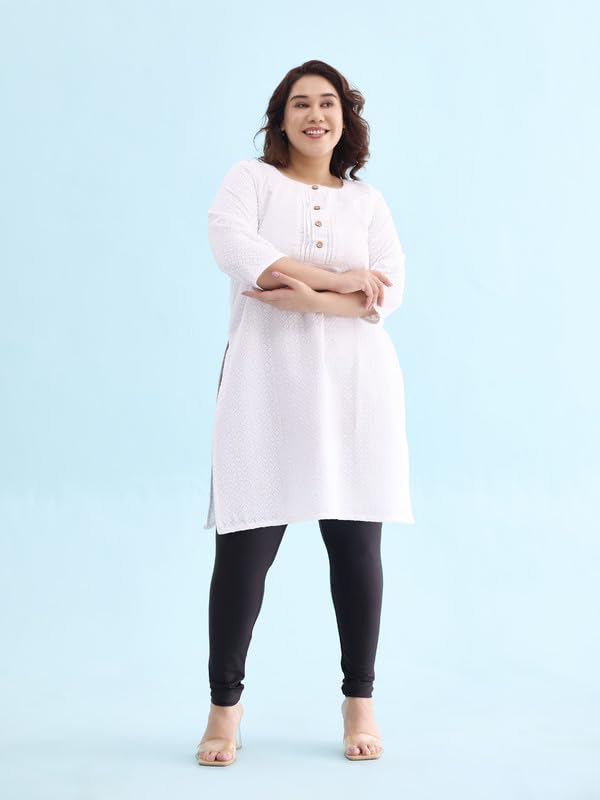 GO COLORS Shimmer Churidar for Women | Smooth Nylon Finish, Mid Rise, Black