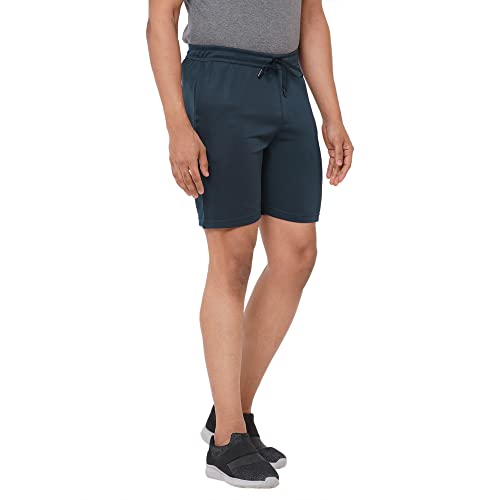 Sweet Dreams Men's Cotton Solid Short (F-MS-0125B_Navy_S)