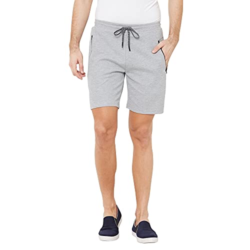 Sweet Dreams Men's Regular Shorts (F-MS-0114C Grey Mel Melange_3XL)
