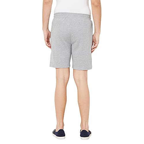 Sweet Dreams Men's Regular Shorts (F-MS-0114C Grey Mel Melange_3XL)