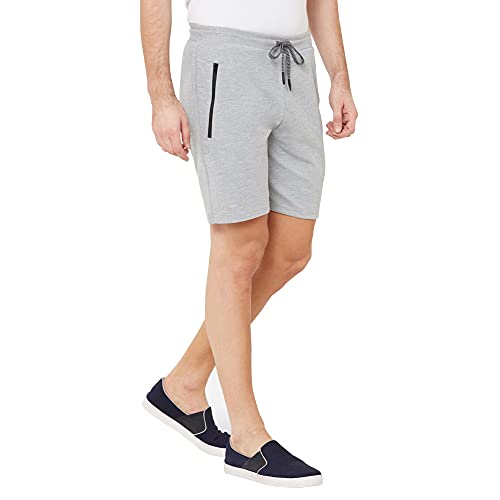 Sweet Dreams Men's Regular Shorts (F-MS-0114C Grey Mel Melange_3XL)
