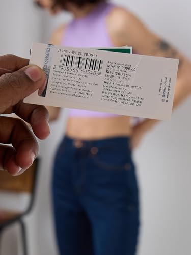 Spykar Women's Boot Cut Fit High Rise Casual Jeans (Size: 28)-WDELI2BD311-Dark Blue