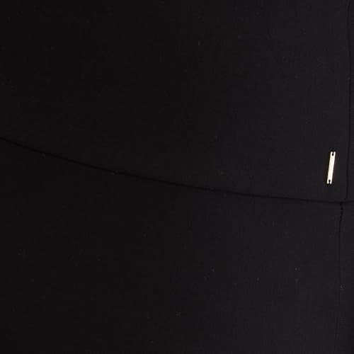 Spykar Black Boot Cut Fit High Rise Knit Track Pant for Women