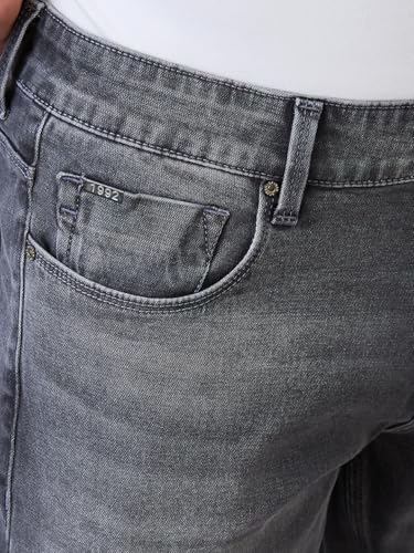 Spykar Mens Jeans Mdrc1Be016 Dark Grey
